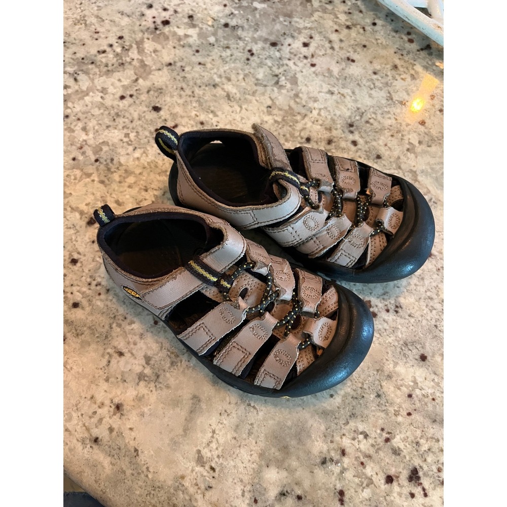 Keen Newport H2 Kids Sandals Brown Tan Water Shoes Hiking Outdoor 1012290